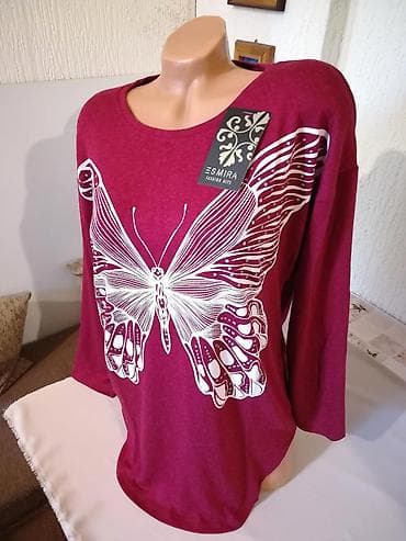 Trenerke: Nova zenska tunika sa sarom za punije dame Esmira. Turska. Odlicna — 3