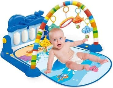 drveni klavir za decu: ✔Topla preporuka✔ Piano bebi gimnastika 3200 ✴Stimuliše viziju — 1