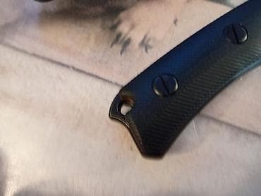 majica za tenis: Fiksni nož Eafengrow EF125 - Oštrica: drop-point profil, fabrički — 9