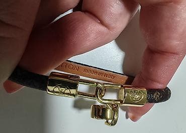 kais za struk: Louis Vuitton narukvica – Monogram koža i zlatno-tonirani metalni — 3