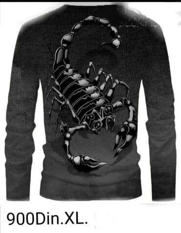 paul and shark majice: Long sleeves T-shirt, L (EU 52), XL (EU 54), color - Grey, Polyester — 1