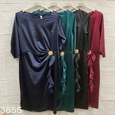 Haljine: 02. ✨ 𝑺𝒕𝒚𝒍𝒆 Univerzalna velicina odgovara od 2xl do 4xl Haljina — 5