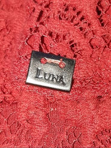 Haljine: Haljina “Luna” – model Dalija - Elegantna čipkana haljina u dubokoj — 6