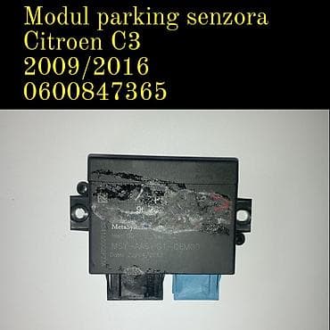Modul parking senzora za Citroën C3 - Namenjeno za modele: Citroën C3 na lalafo.rs Modul parking senzora za Citroën C3 - Namenjeno za modele: Citroën C3