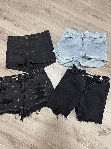 calvin klein satovi muski: Set letnjih komada – šorts i bodi - 4 farmerke šortsa: - crni šorts — 1