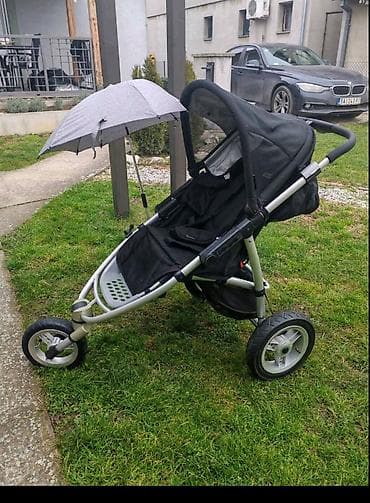 set za crtanje u koferu: Quinny 3 u 1 Sistem – Vrhunska Kolica za Sve Terene (Kao Nova!) — 2