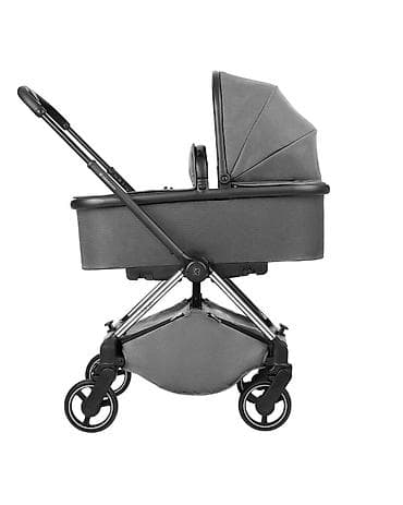 Kolica za bebe: KIKKA BOO Kolica LANAH grey set 2u1 sa tvrdom korpom (SKU: KKB2) — 6