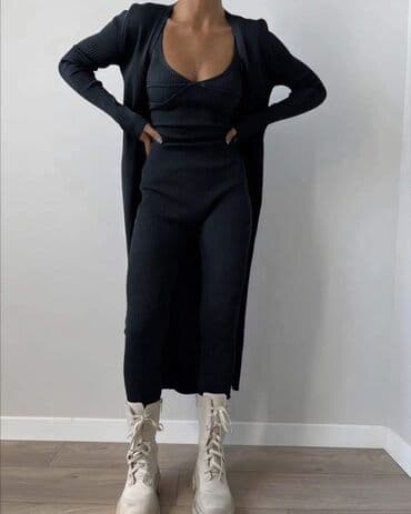 zeleno odelo: 🤎𝐿𝑈𝑋𝑈𝑅𝑌 𝑇𝑊𝑂 𝑃𝐴𝑅𝑇 𝑆𝐸𝑇🤎 𝑉𝑒𝑙𝑖𝑐𝑖𝑛𝑒:𝑈𝑁𝐼(𝑆 𝑀 𝐿 ) 𝐵𝑜𝑗𝑒:Crna Siva i Zelena — 1