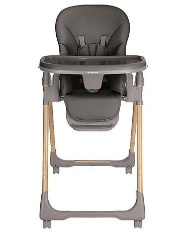 Hranilice: KIKKA BOO Hranilica OLIVE wood dekor dark grey Elegantna — 3