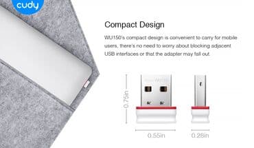 kozne torbe za laptop: Wireless N Mini USB Adapter 150Mbps. Sam se pokrene i instalira sve — 2