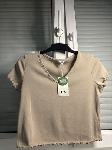 C&A, L, Cotton, color - Beige — 2