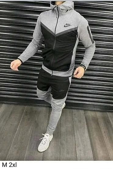 mona muski dzemperi: Trenerka Nike, bоја - Crna — 7