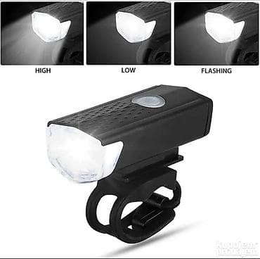 Dodaci za bicikl: LED prednje svetlo za bicikl – USB punjivo Kompaktno i snažno LED — 1