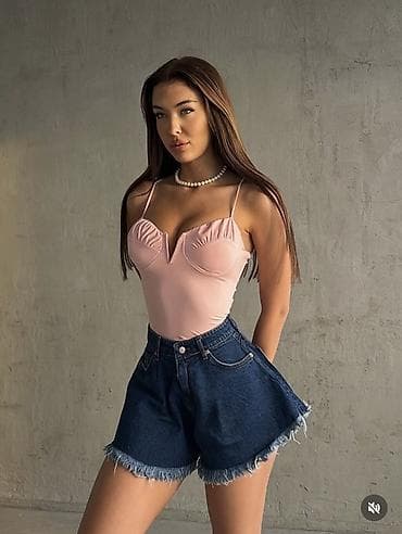 bodi na jedno rame: 🔥Ženski top – bodi sa tankim bretelama i “sweetheart” izrezom ✅1700 — 1