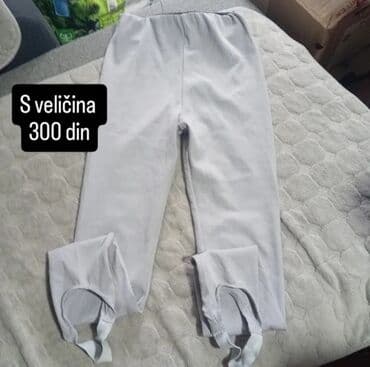 leggings h m: Unisex helanke u svetlosivoj boji, idealne za različite aktivnosti — 1
