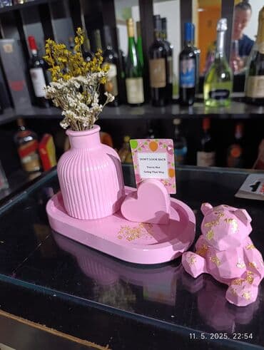 šeme za goblene: Set figura, bоја - Roze, Novo — 4