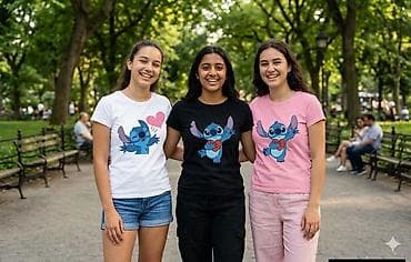Stitch bodi majice,pamuk/ likra sa elastinom Boje crnabela,pink