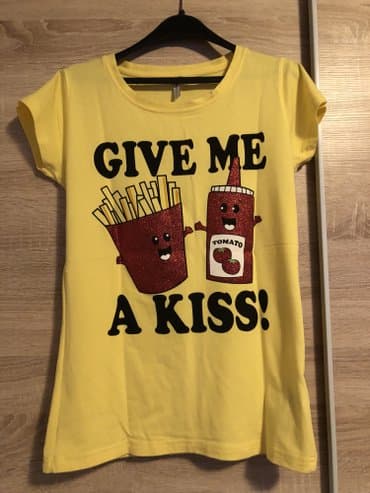 oksfordice sa platformom: S (EU 36), Cotton, color - Yellow — 1