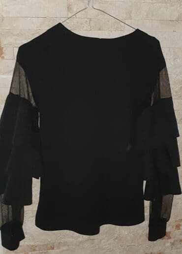 haljine tunike povoljno kvalitetno: S (EU 36), Single-colored, color - Black — 1