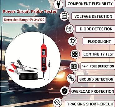 radar detektor v9: Auto tester strujnih kola ispitivac uredjaj - NOVO NOVO! — 2