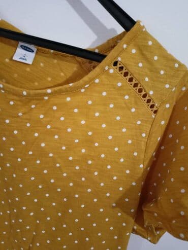 torbe sa sirokim kaisem: L (EU 40), Cotton, color - Yellow — 2