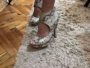 mokasine od prevrnute koze: Sandals, H&M, 38 — 1