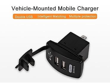 Vodootporni USB ugradni punjač 12-24V Moze se koristiti u kolima