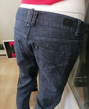 pantalone od vestacke koze: Farmerice kao nove Vel 42(XL) SUPER MODEL I KVALITET UVOZ TURSKA — 2