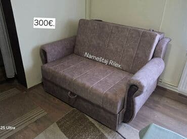 Dušeci: Ugaone i ležajne garniture – Nameštaj Rilex - Model 1: kompaktna — 1