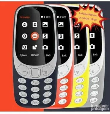 Muška odeća: Nokia 3310 Jednostavan i pouzdan mobilni telefon sa dugmićima — 1