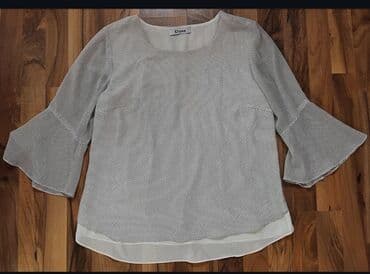 Košulje, bluze i tunike: XL, Viskoza, bоја - Bela — 1