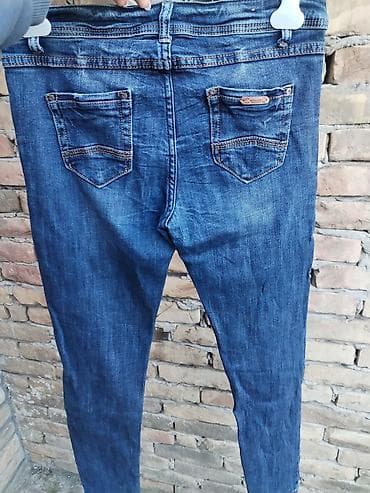 terranova prsluci: Ženske farmerke XL - Model: skinny/uzan kroj, klasičan petodžepni — 4