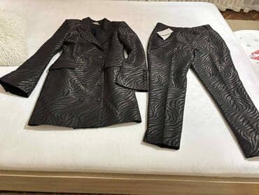 new yorker pantalone: Mona, XL (EU 42), Sa ilustracijom, bоја - Crna — 13