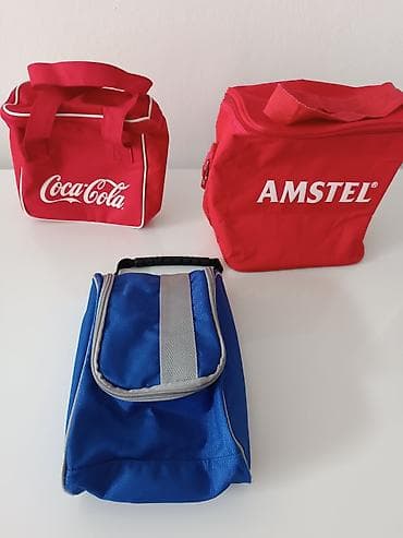 Bicikli: Set termo torbi/rančeva za hranu i piće – 3 komada - Dve crvene termo — 2