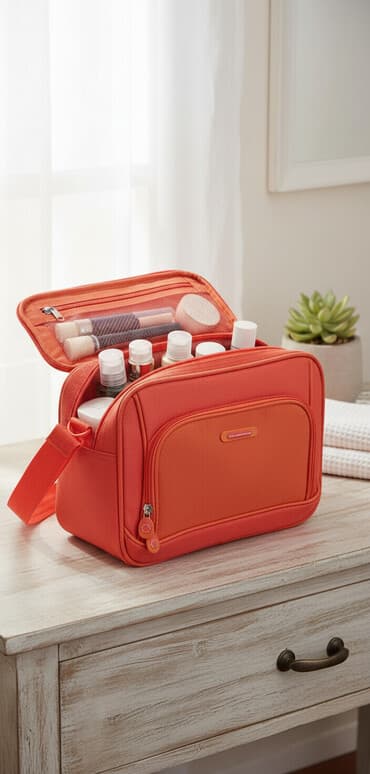 Small cabin suitcase, color - Orange