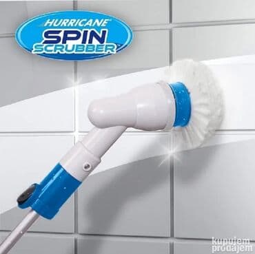 Kućna hemija i proizvodi za kuću: Rotirajuća četka za čišćenje Hurricane Spin Scrubber NOVO Rotirajuća — 3