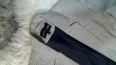 Muška obuća: Ženski blejzer sa prugama - Klasičan sako sa reverima, jednoredno — 4