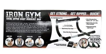 Novo U originalnoj kutiji Iron Gym šipka za vežbanje Više ne morate — 4