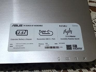 ajfon 15 pro max polovan: Prodajem ispravan,malo koristen laptop, ASUS VIVOBOOK R558U,panel 15.6 — 3