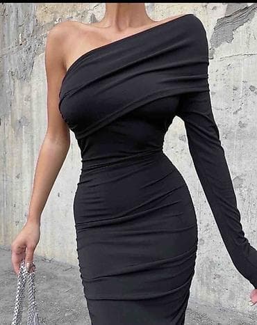 next haljine: 💫Elegantna midi haljina na jedno rame
✅2500 din — 5