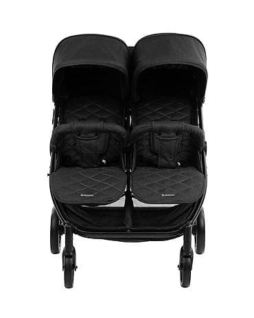 kolica za blizance: Kikka Boo Happy 2 – Kolica za blizance, black (SKU: KKB4) Kolica sa — 2