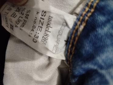 cizme emelie strandberg: Farmerke, Dsquared2, bоја - Svetloplava — 4