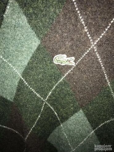 muski prsluk lacoste: Original Lacoste dzemper M 100% Pure Lana Wergine ( cista runska — 4