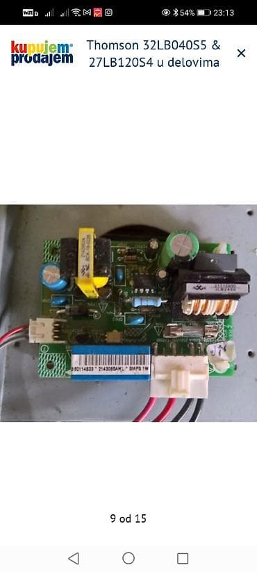 daljinski za tv sharp aquos: Thomson 32LB040S5 i 27LB120S4 – prodaja u delovima Dostupne — 10