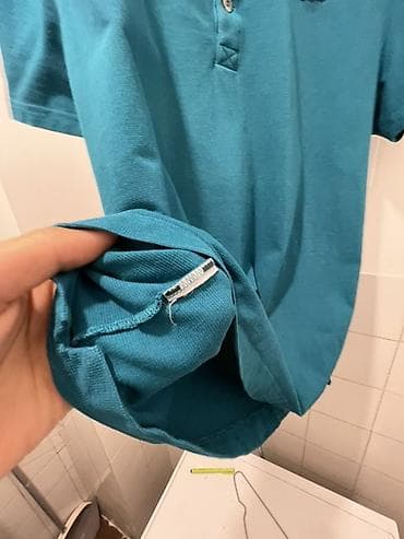 legend majice: Men's T-shirt Lacoste, bоја - Tirkizna — 4