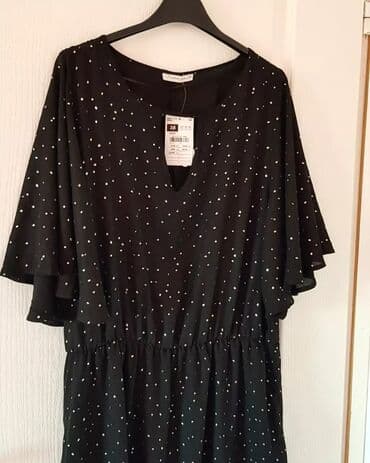 tople jakne za zimu: XL (EU 42), color - Black, Cocktail, Short sleeves — 2