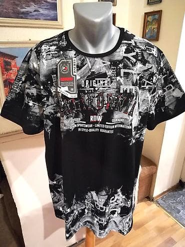 Men's T-shirt bоја - Crna