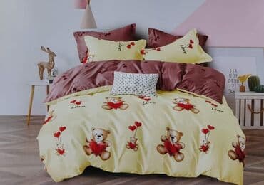 ikea posteljina na srca: ❤Posteljina iz 7 delova ❤Čaršaf-220*240 ❤Jorganska navlaka-2x140*200 — 15