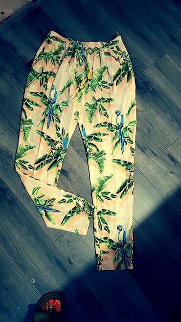 Pantalone: L (EU 40), Normalan struk, Ravne nogavice