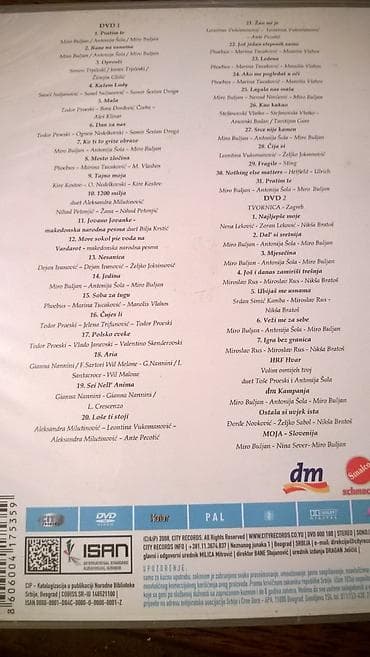 dukat beograd: Tose proeski live 2 dvd — 2